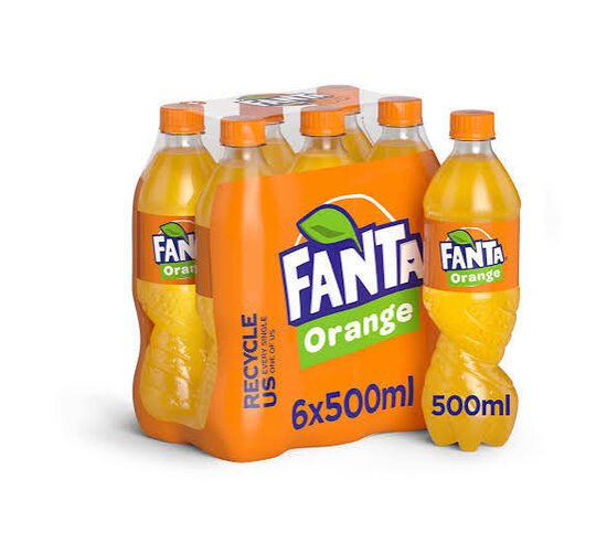 Fanta Orange 50cl 6 Pack (Incl BCRS)