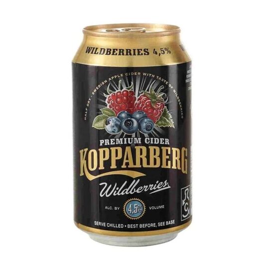Kopparberg Wilberries Cider Can 33cl (Incl BCRS)
