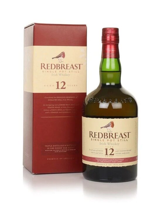 Redbreast 12yr old Single Pot Irish Whisky 70cl