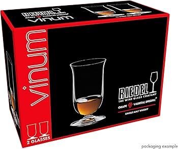 Riedel Vinum Single Malt Whisky Glass set x 2