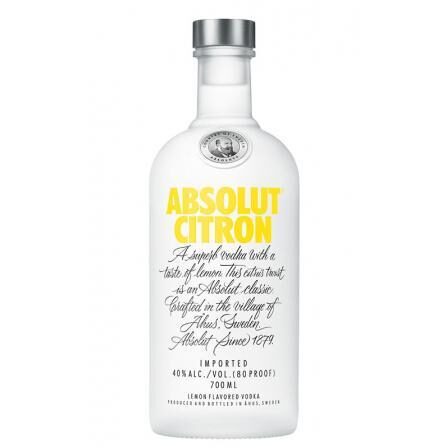 Absolut Citron Vodka 70cl