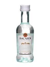 Bacardi White Rum Miniature 5cl