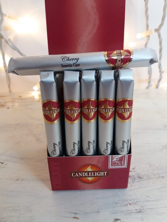 Candle Light Cherry Flavour Cigars x 25