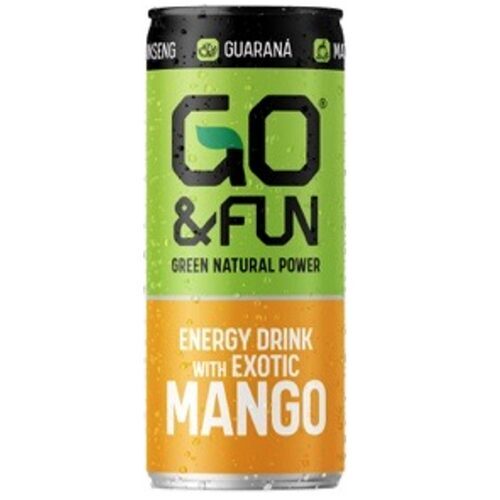 Go & Fun Mango 25cl case x 24 (Incl BCRS Deposit)