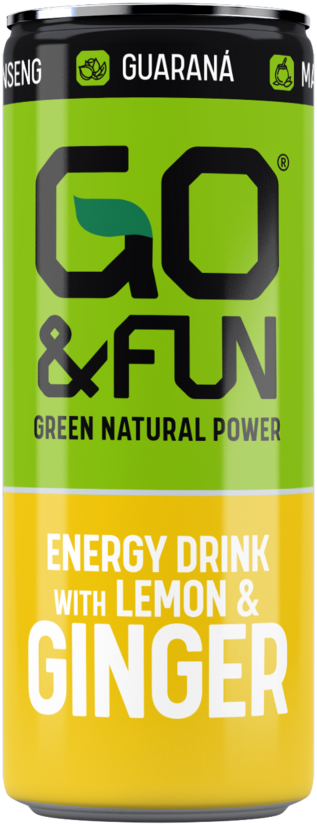 Go & Fun Lemon & Ginger 25cl case x 24 (Incl BCRS Deposit)