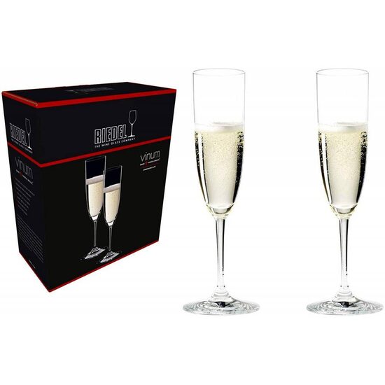 Riedel Vinum Champagne Flute Set x 2