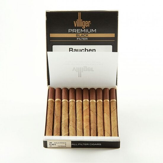Villinger Premium Black Filter Cigarillos x 20