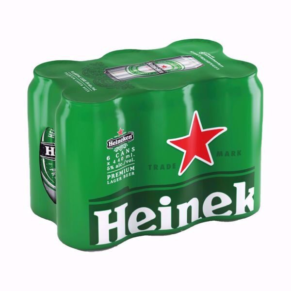 Heineken Cans 33cl 6Pack (Incl BCRS Deposit)