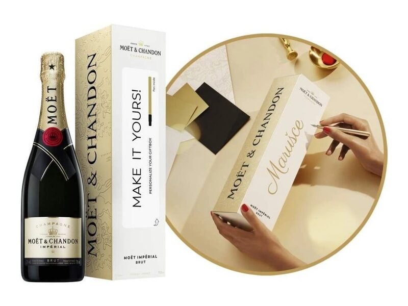 Moet & Chandon 75cl + Pen Gift Pack