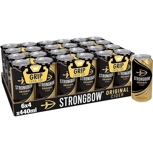 Strongbow Cider Original 50cl Case x 24 (Incl BCRS Deposit)
