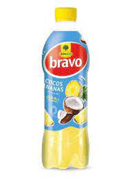 Bravo Rauch Coconut & Pineapple 50cl x 12 (Incl. BRCS Deposit)