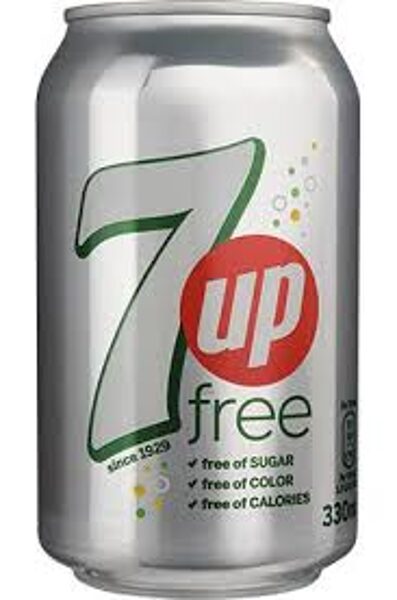 Diet 7Up 33cl cans x 24