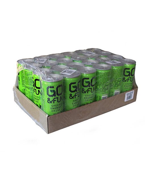 Go & Fun Energy Drink 25cl case x 24 (Incl BCRS Deposit)