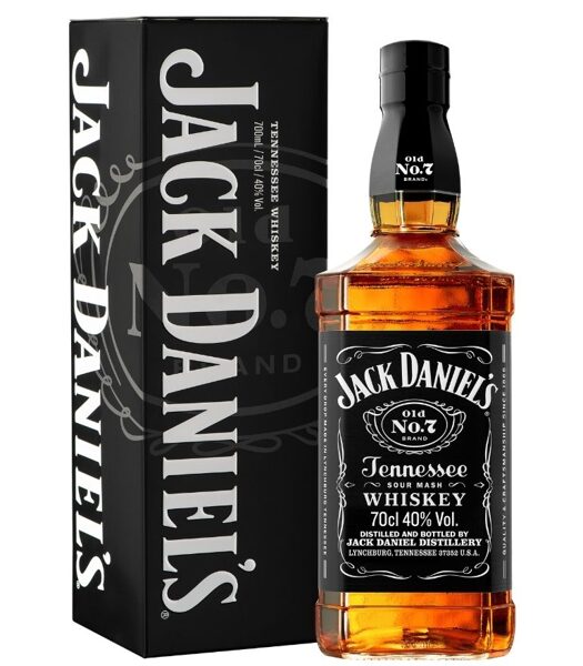 Jack Daniels 70cl in Metal Tin