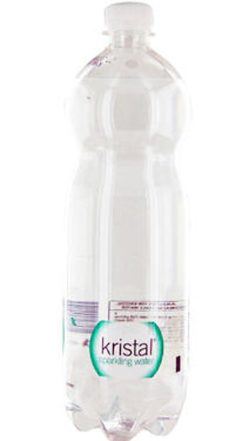 Kristall Sparkling Water 1Ltr x 6 (Incl BCRS Deposit)