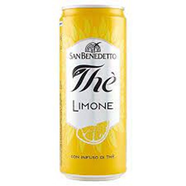 San Benedetto Ice Tea Lemon Cans 33cl x 24 (Incl BCRS Deposit)