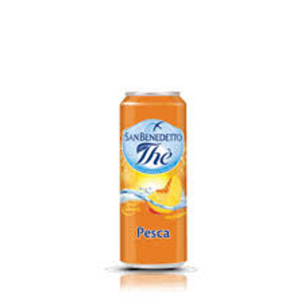 San Benedetto Ice Tea Peach Cans 33cl x 24 (Incl BCRS Deposit)