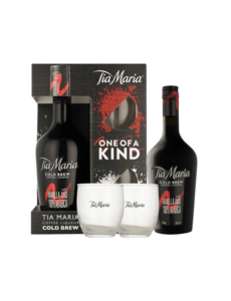 Tia Maria 70cl Gift Pack + 2 Glasses