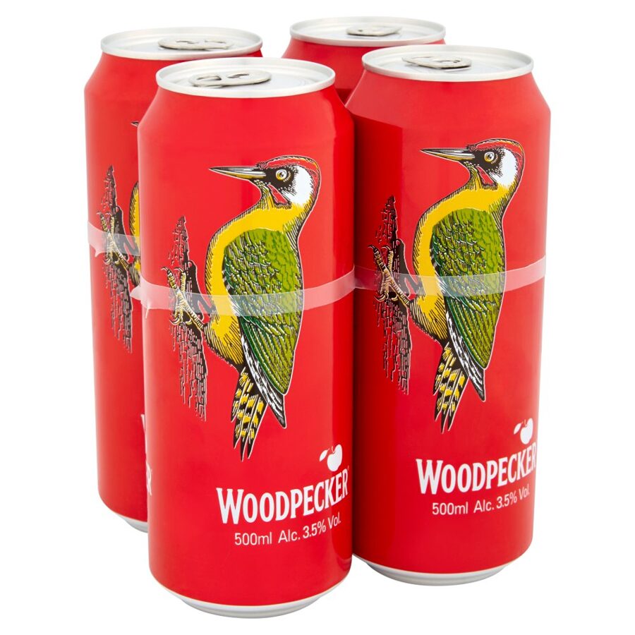 Woodpecker Cider Cans 50cl 4Pack